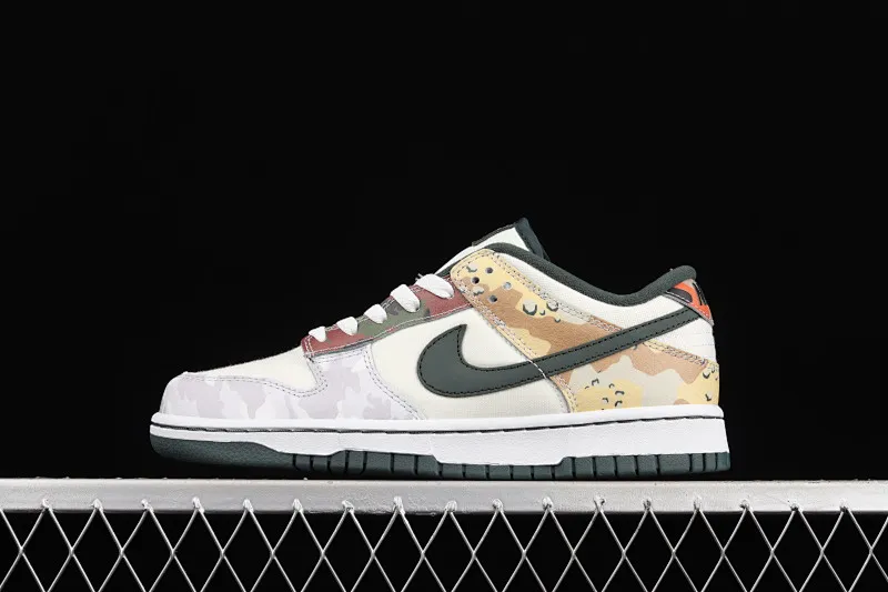 All Categories Nk SB Dunk Series Nk SB Dunk Low Low-top Sneakers Pure original version Nk SB Dunk Low Russet Cedar Camouflage Asymmetrical Yuanyang Dunk Series Retro Low-top Casual Sports Skateboard Shoes DH0957-100